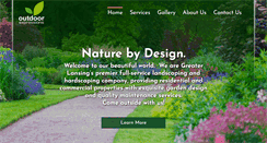 Desktop Screenshot of outdoorexpressionslandscaping.com